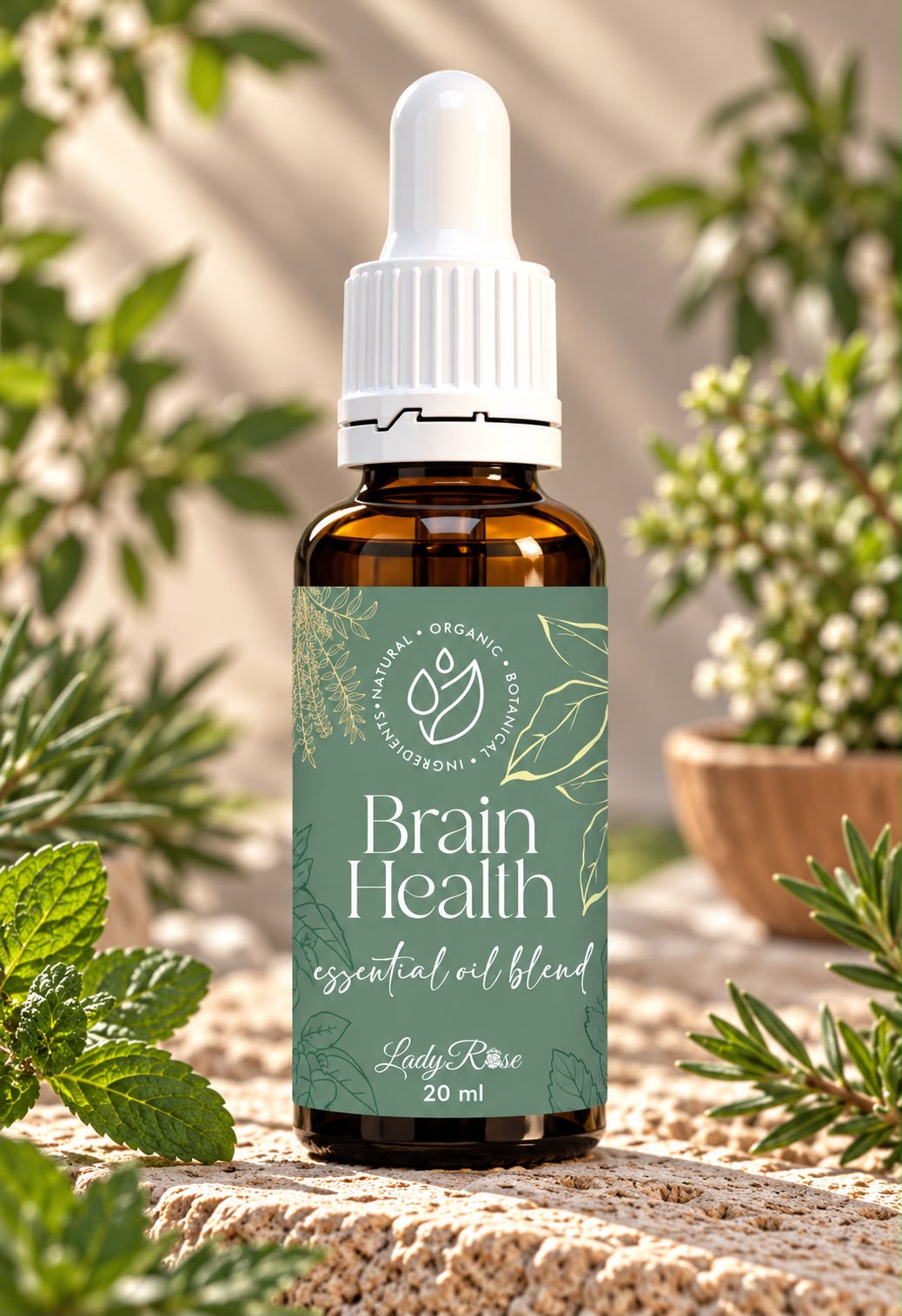 Brain Health Essential Oil Blend | 20ml 2 Brain Health Essential Oil Blend | 20ml - Image 2