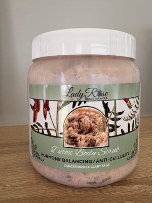 Cancer Bush Body Scrub with Clary Sage