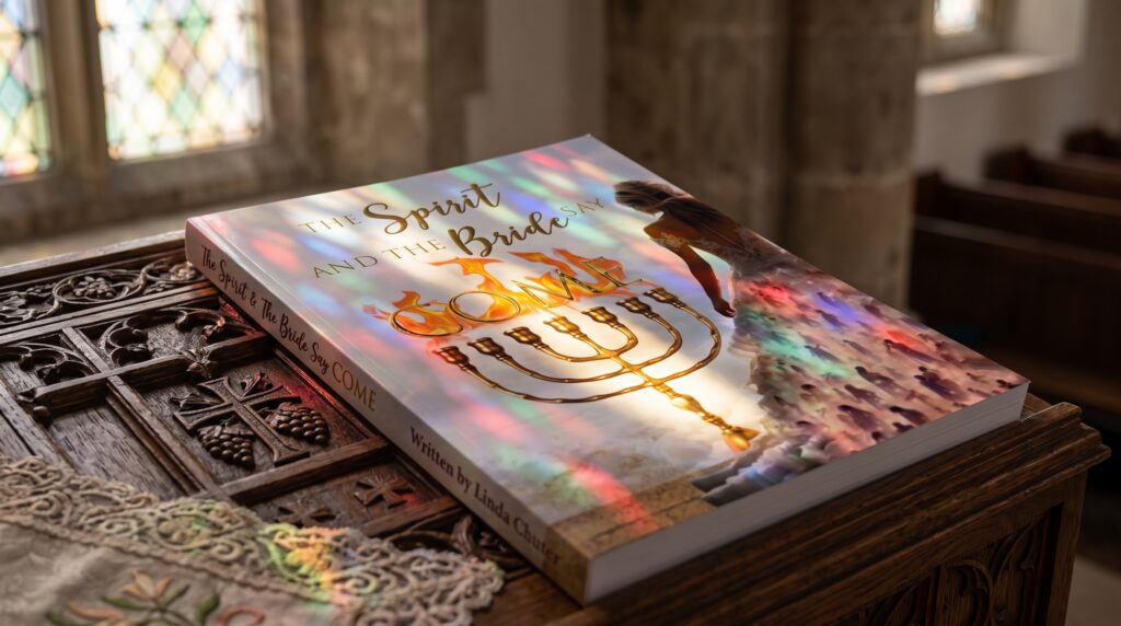 Book resting on wooden altar 2K 20260911102227