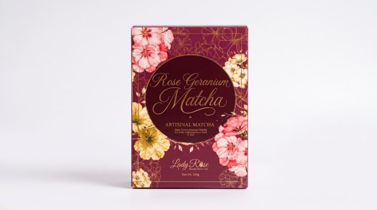 Rose Geranium Matcha | 100g
