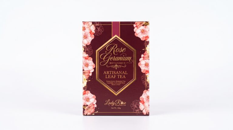 Rose Geranium Botanique Artisinal Leaf Tea